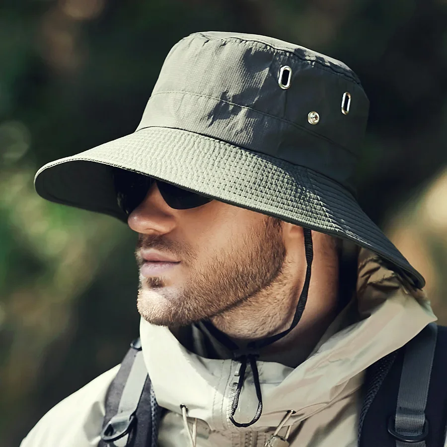 Aquatic Sports Hat - Sun Hat Men Wide Brim Waterproof
