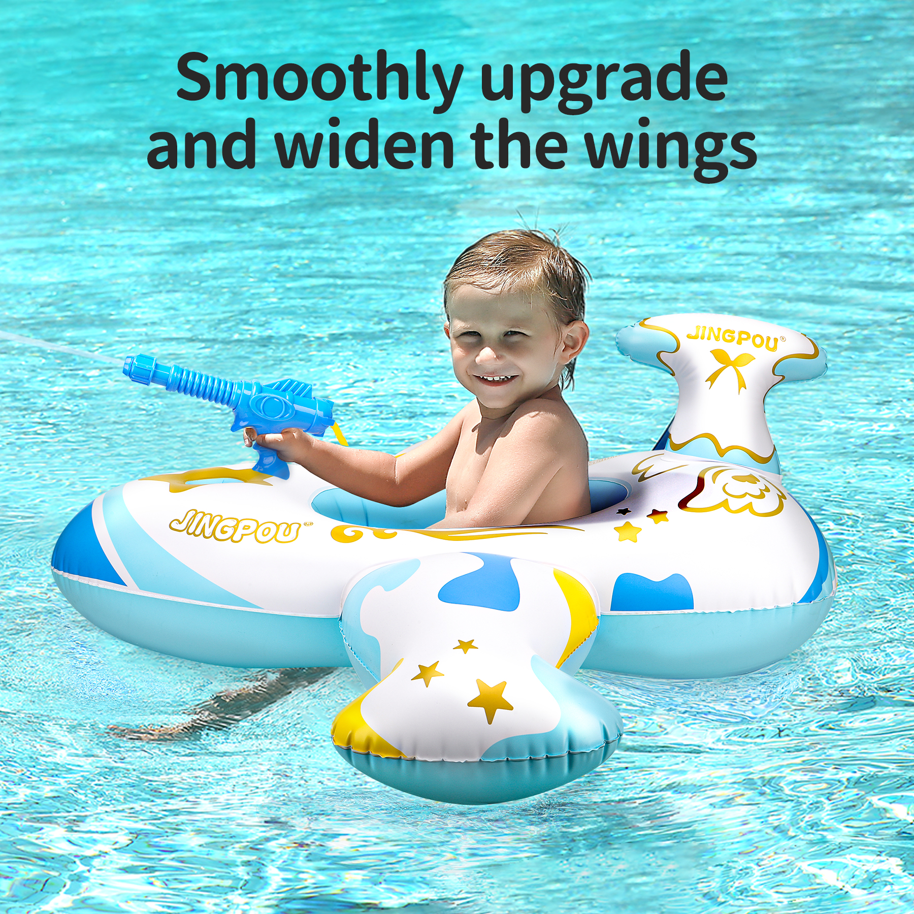 Swimbobo Blue Kids Plane Swimm – Aquatic Sports recenzja i cena