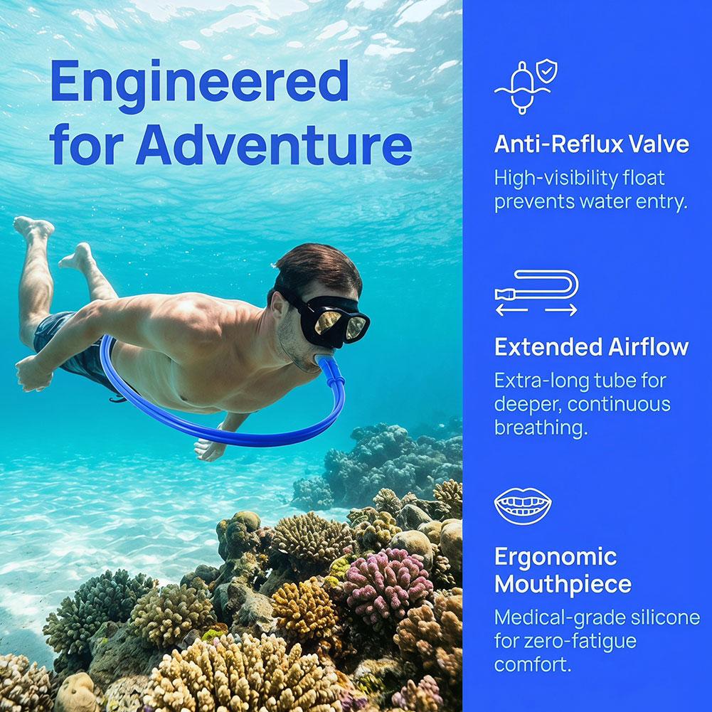 1Pc 3M Snorkel Breathing Tube  – Aquatic Diving recenzja i cena