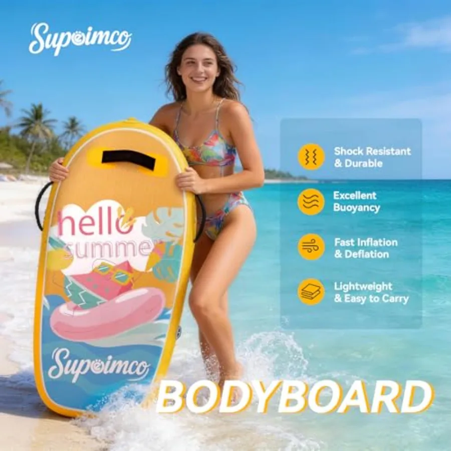 Inflatable Boogie Board, Bodyb – Bodyboard Boogie Board recenzja i cena