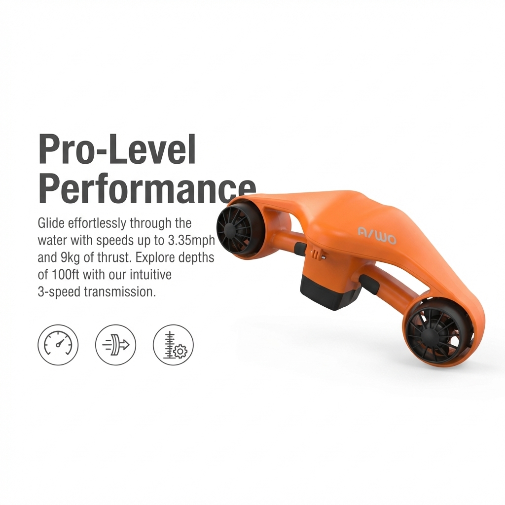 Electric Sea Scooter 30m Under – Aquatic Diving recenzja i cena