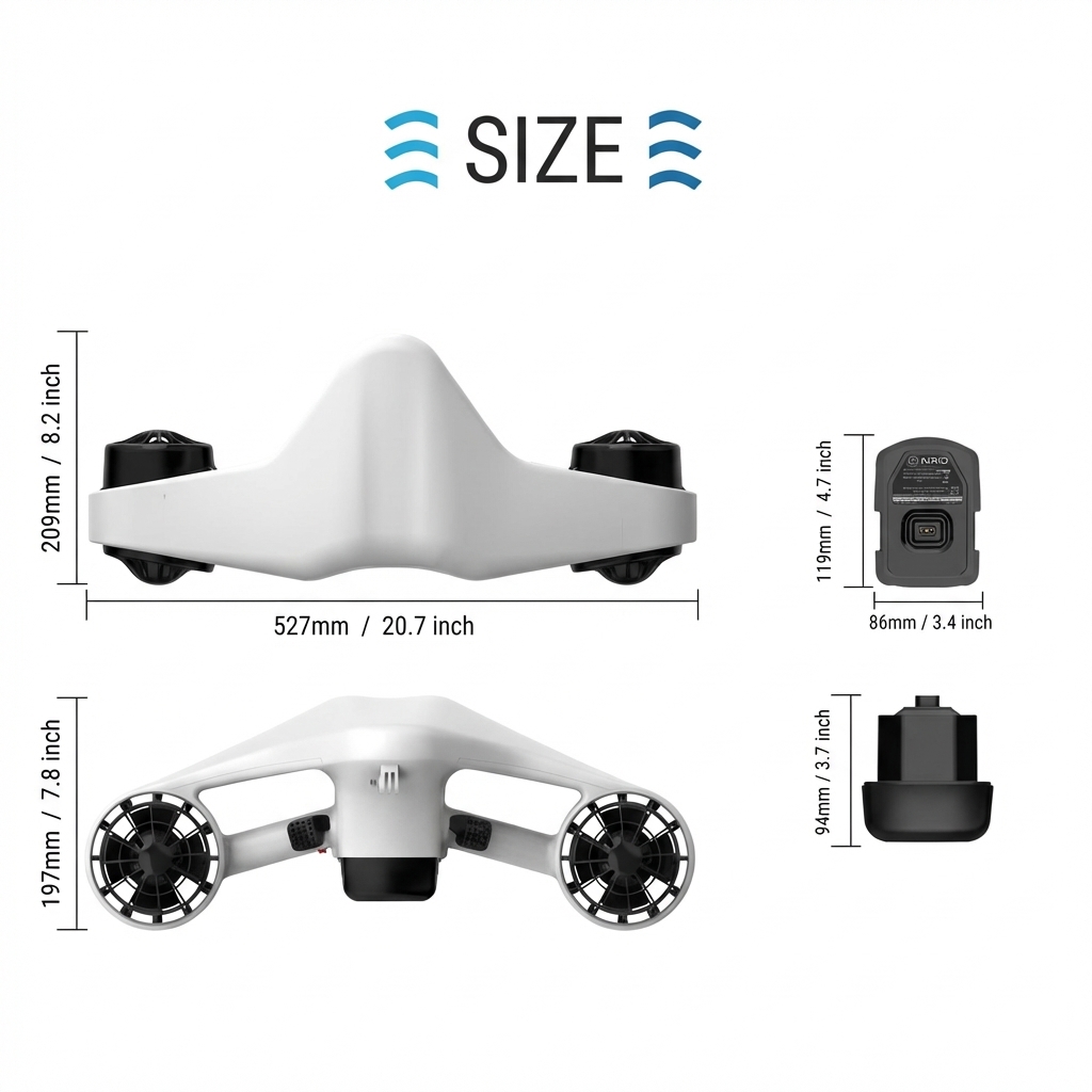 Electric Sea Scooter 30m Under – Aquatic Diving recenzja i cena