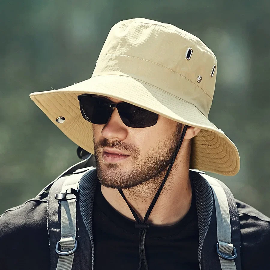 Sun Hat Men Wide Brim Waterpro – Aquatic Sports Hat recenzja i cena