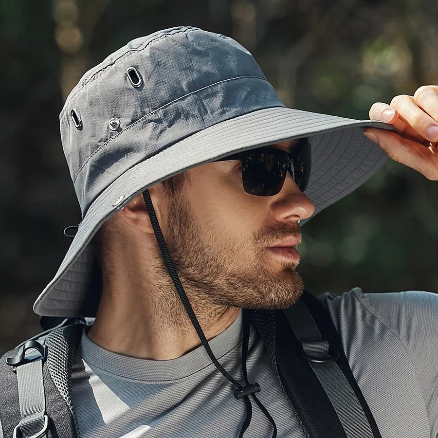 Sun Hat Men Wide Brim Waterpro – Aquatic Sports Hat recenzja i cena