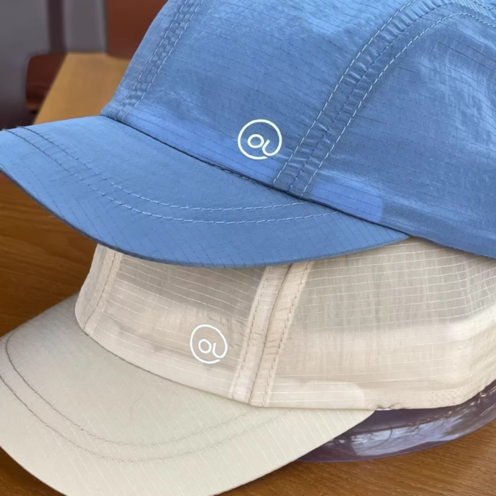 Letter Embroidered Short Brim  – Aquatic Sports Hat recenzja i cena