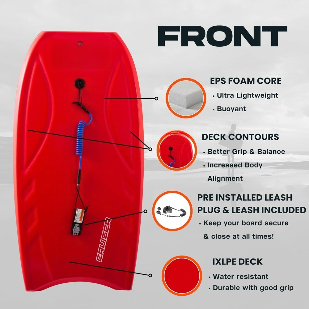 Boogie Board Cruiser The Origi – Bodyboard Boogie Board recenzja i cena