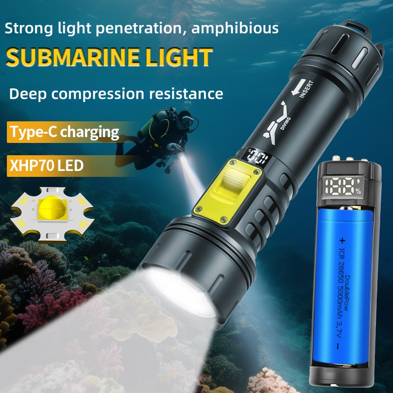 New XHP70 Diving Flashlight IP – Aquatic Diving recenzja i cena