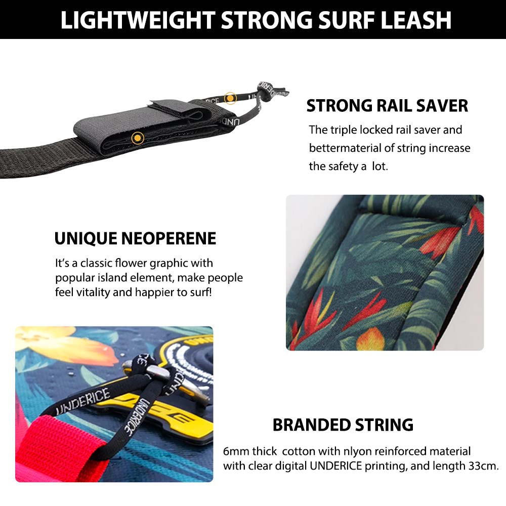 SUP Paddle Leash 7MM 11-10FT S – Surfboard Leash Ankle recenzja i cena