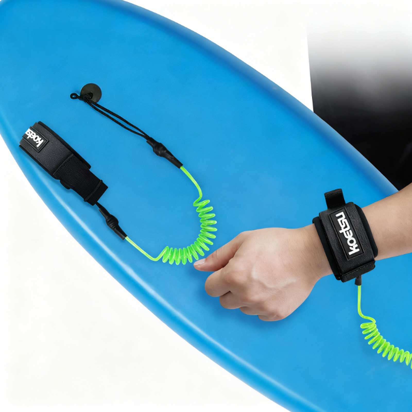 Coiled Bodyboarding Leash TPU  – Surfboard Leash Ankle recenzja i cena