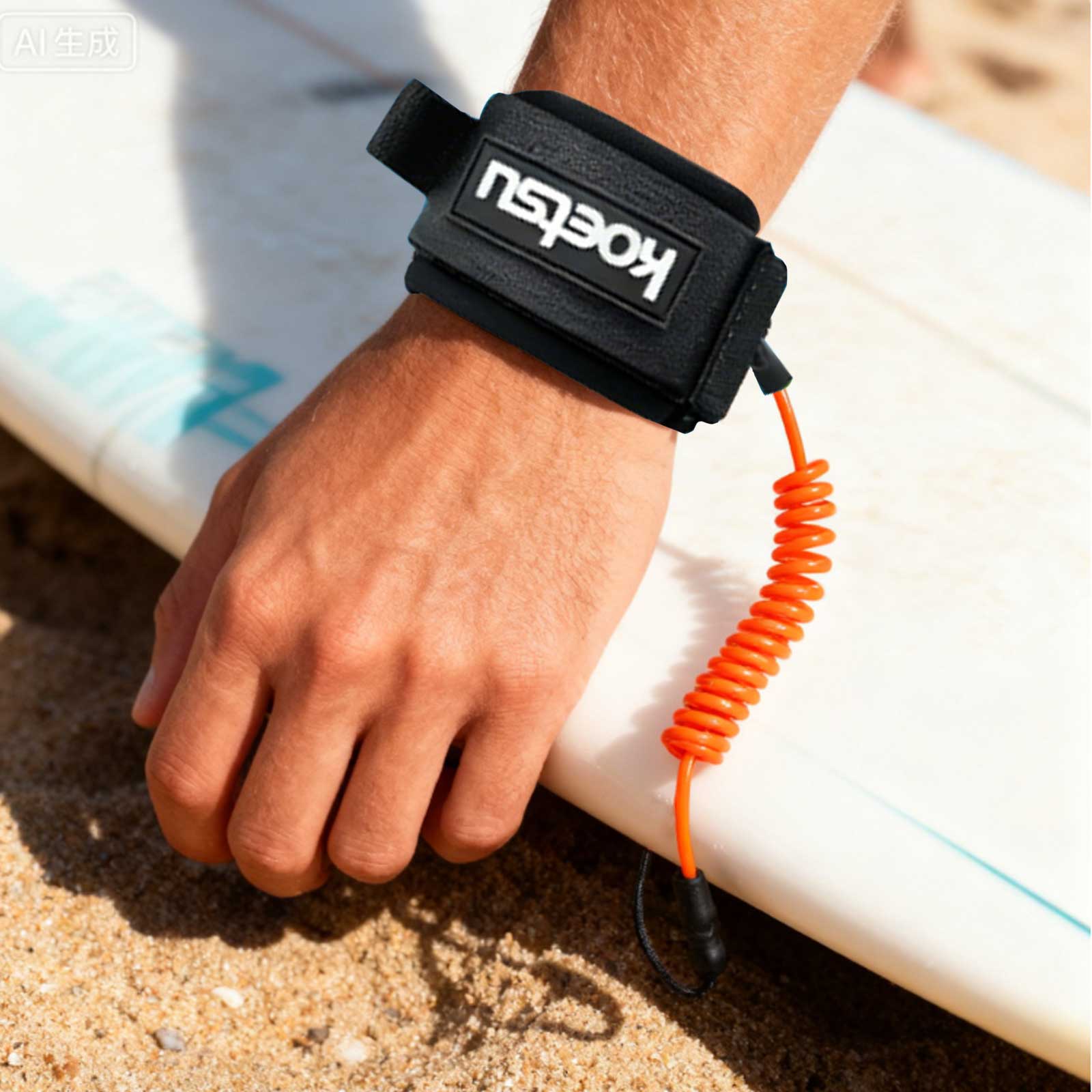 Coiled Bodyboarding Leash TPU  – Surfboard Leash Ankle recenzja i cena