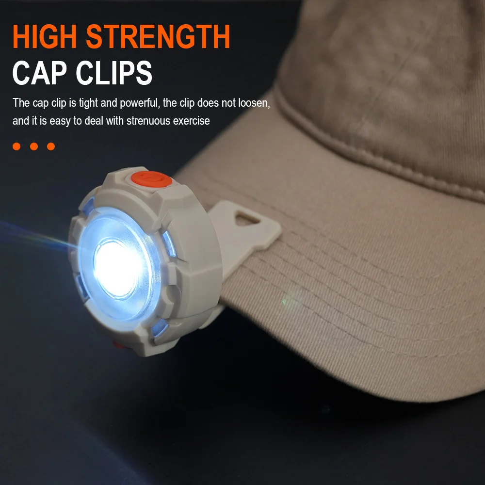 BORUiT 300LM Cap Clip LED Head – Aquatic Sports Hat recenzja i cena